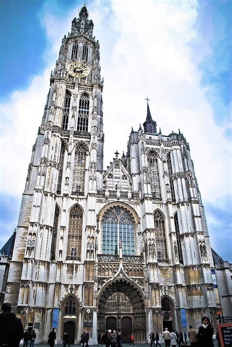 antwerp cathedral belgium photograph  david perea fine art america