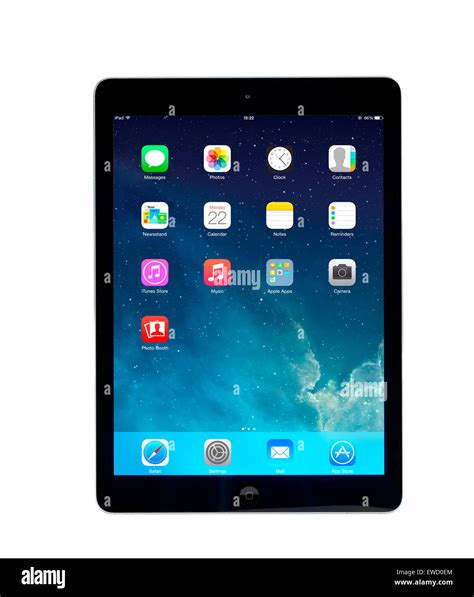 home screen   apple ipad air tablet computer stock photo royalty  image  alamy
