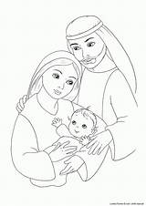 Holy Family Coloring Mary Jesus Joseph Pages Drawing Kids Clipart Angel Donkey Pdf Coloringhome Getdrawings Search Clipground Comments sketch template