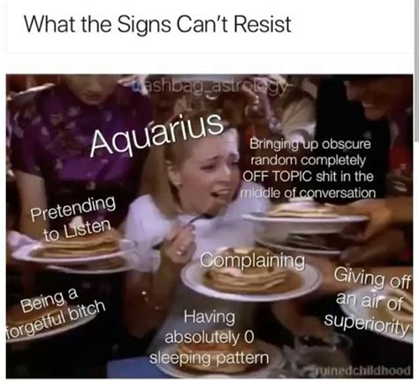 aquarius meme astrology meme zodiac zodiac signs
