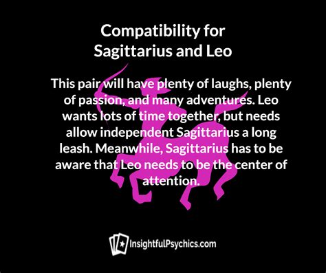 leo and sagittarius compatibility sex love and friendship