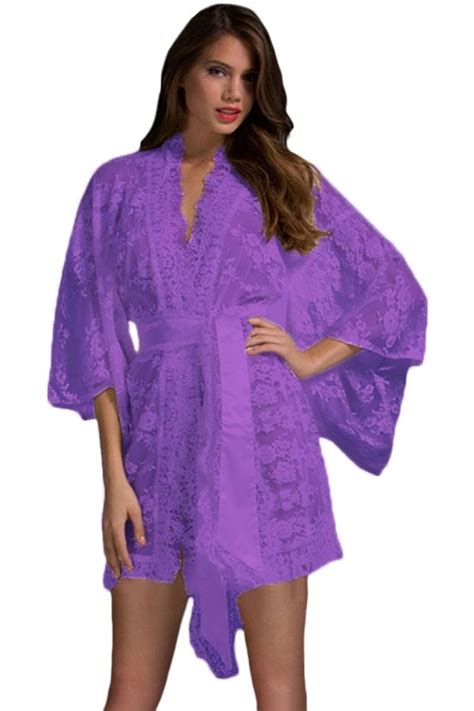 Cheap Purple Summer Women Silk Cute Pajamas Online Store For Women