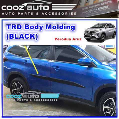 Perodua Aruz Trd Abs Door Side Body Molding Protector