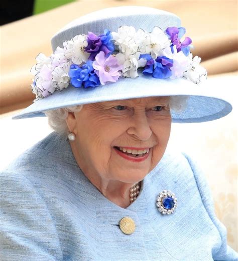 her majesty attends day two of royal ascot at ascot racecourse on june