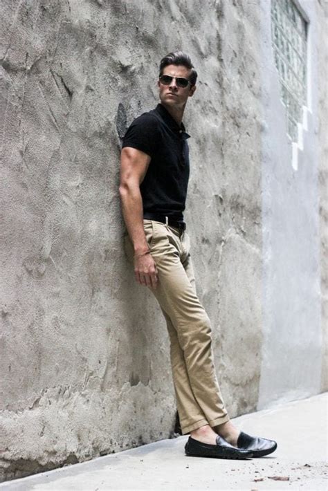 Khaki Pants Outfits 20 Ideas What To Wear With Men S Khaki Pants