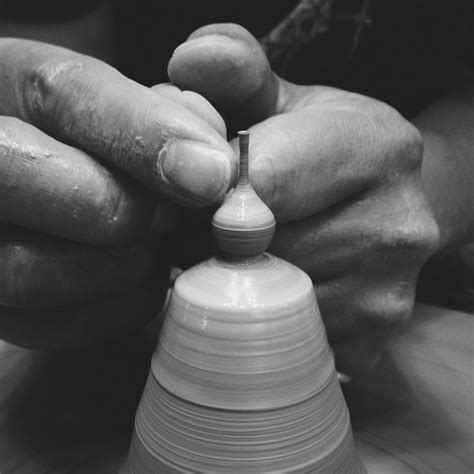 artist  teeny tiny hand thrown pottery