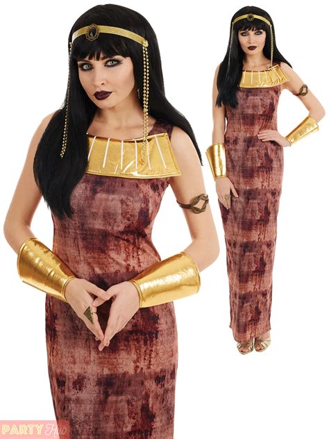 Ladies Egyptian Queen Costume For Egypt Pharaoh Cosplay Fancy Dress