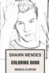 Coloring Shawn Mendes Book Pages Youtubers Talented Sensation Era Canadian Inspired Pop Rock Adult Template sketch template