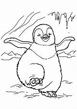 Happy Feet Coloring Pages Penguin Books Colouring Categories Similar Sheets Momjunction sketch template