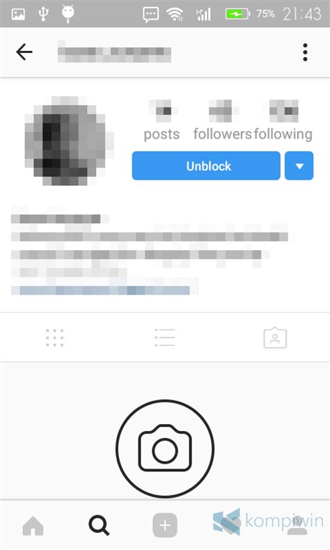 blokir akun instagram  lain