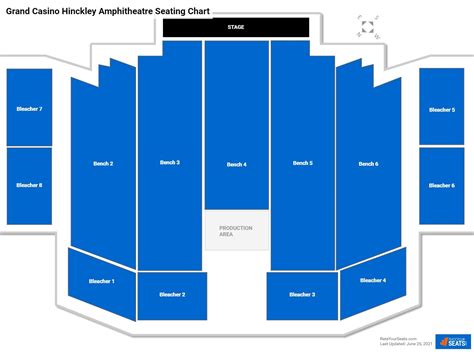 grand casino hinckley amphitheatre seating chart