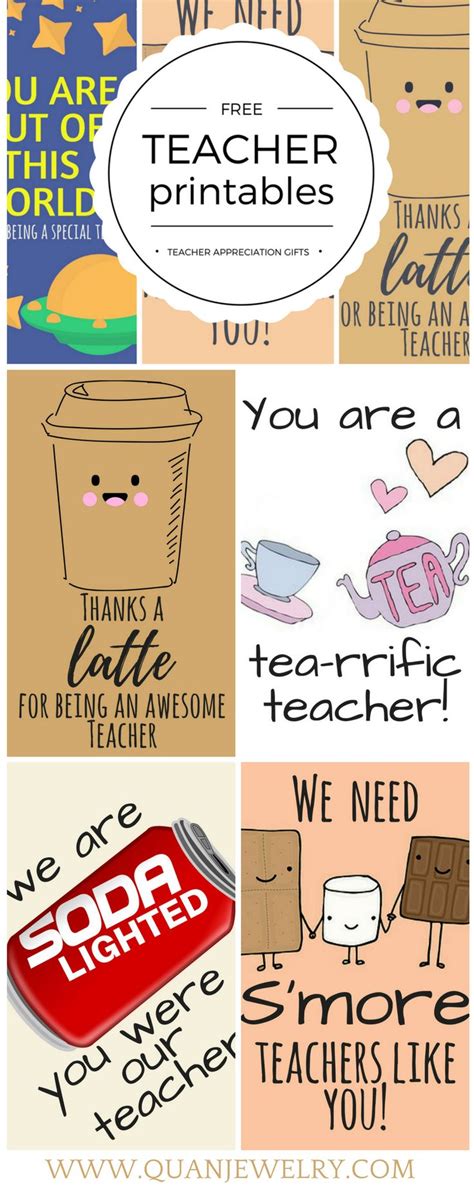 printable teacher appreciation   cards    card