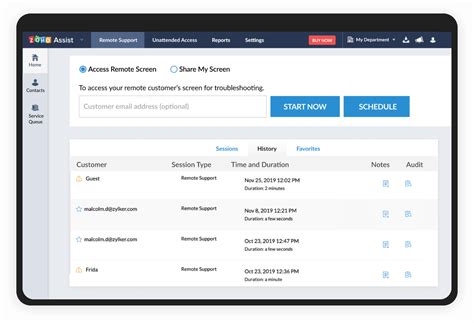 remote desktop software  remote desktop access tool zoho assist