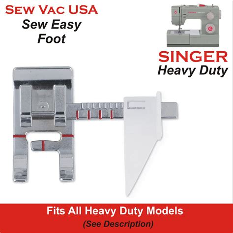 sew easy stitch guide foot  singer heavy duty model  walmartcom