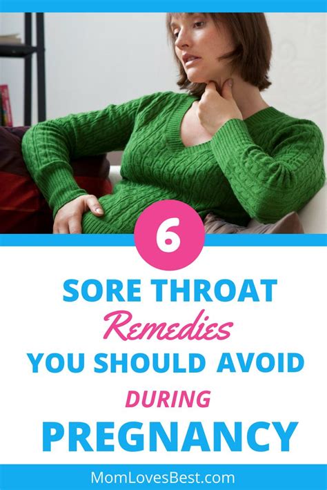 best ways to take care of a sore throat during pregnancy