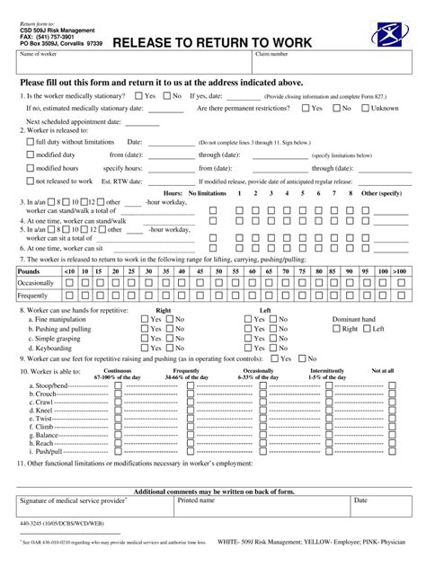 release return work form print editable template airslate signnow