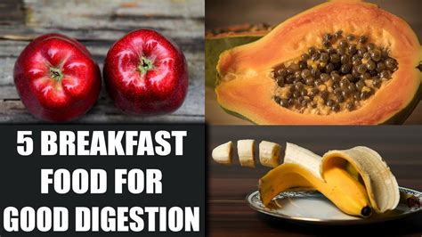 5 best breakfast food for healthy digestion boldsky youtube