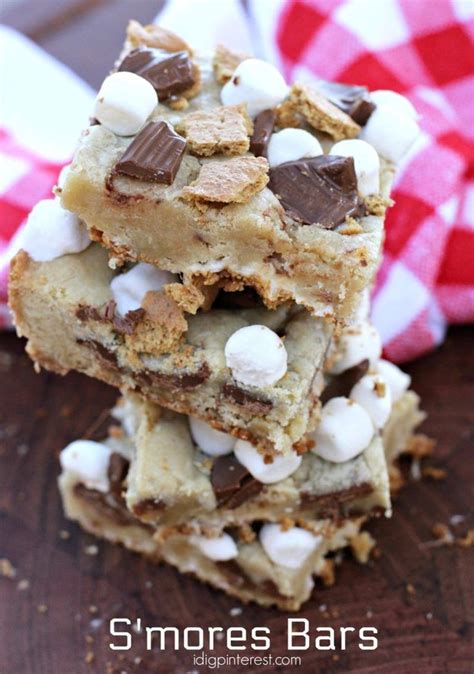 smores bars recipe smores bar  dessert recipes dessert bars