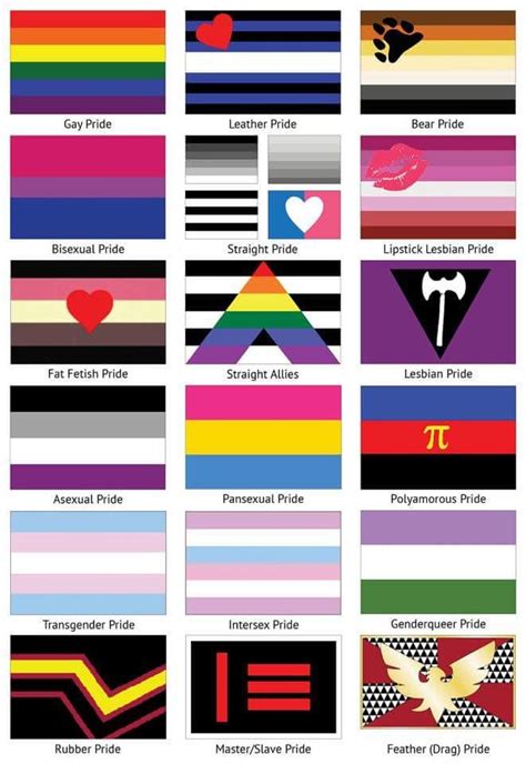 A Poster With Different Colors And Patterns On Its Sides Including