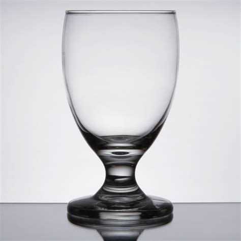 Acopa 10 5 Oz Glass Goblet 12 Case Glass Goblet Glassware