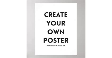 create   poster zazzle