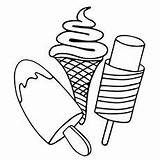 Coloring Pages Ice Cream Visit Printable sketch template