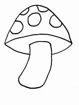 Mushroom Coloring Pages sketch template