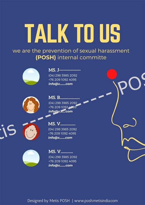 posh posters internal committee details metis posh consulting