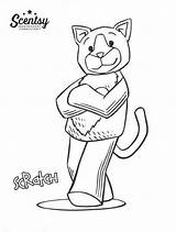 Scentsy Coloring Pages Colouring Buddy Color Buddies sketch template