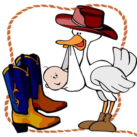 cowboy baby clipart clipart