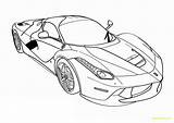 Coloring Lamborghini Pages Drawing sketch template