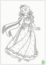 Christmas Princess Coloring Colouring Pages sketch template