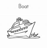 Coloring Boat Pages Printable Boats Kids Harbor Preschool Favorites Login Add Twistynoodle sketch template