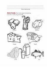 Grow Food Foods Good Health Worksheet Worksheets sketch template
