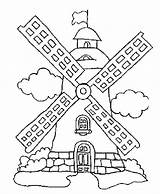 Coloring Pages Wind Dutch Windmill Power Windmills Colouring Kids Printable Getcolorings Craft Boys Getdrawings Color Choose Board sketch template