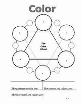 Color Elements Wheel Theory Worksheets Printable Worksheet Worksheeto Via sketch template
