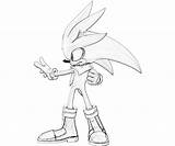 Silver Hedgehog Sonic Generations Power Coloring Pages sketch template