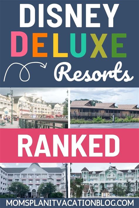 deluxe disney world resorts ranked  families