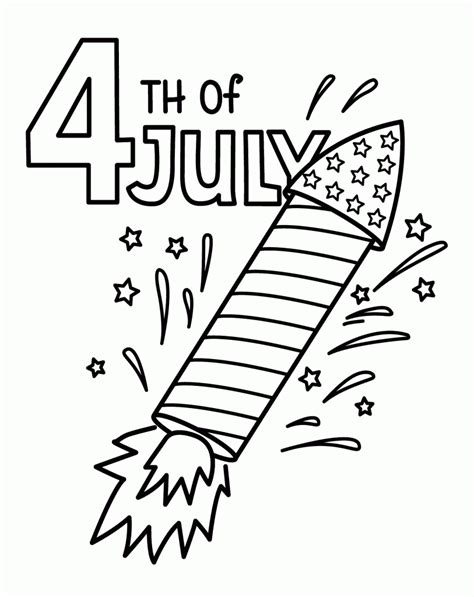 july independence day  coloring pages colorpagesorg