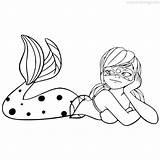Ladybug Miraculous Mermaid Trixx Chloe Kwami Longg Xcolorings Bourgeois Sabrina Raincomprix 970px sketch template