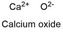 calcium oxide environmental information