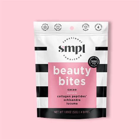 beauty collagen bites 1 83oz 4 pack of 12 snackmagic build your