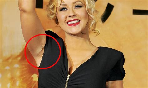 christina aguilera s breast implants scar revealed in armpit daily