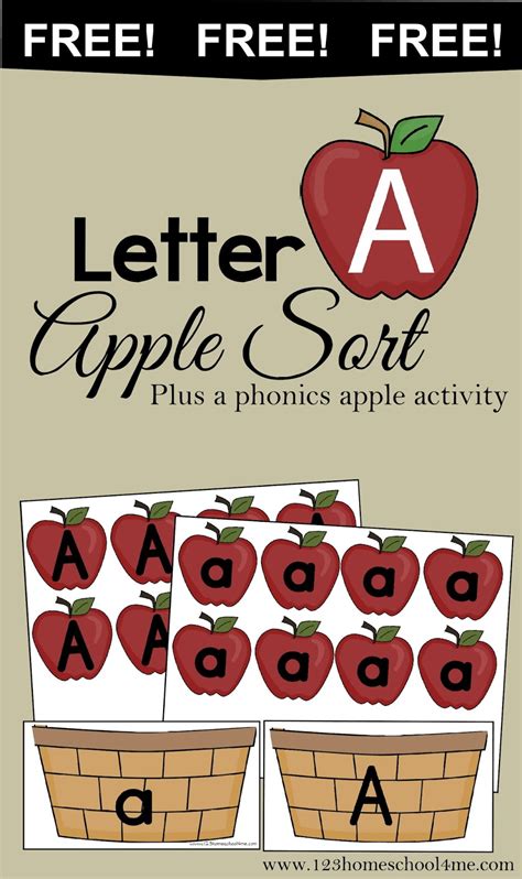 letter  apple sort