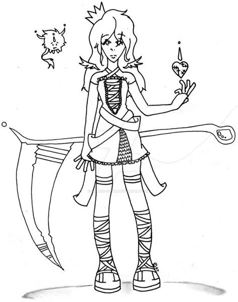 doll  death coloring page  maieko chan  deviantart