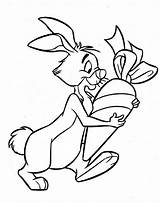 Winnie Pooh Rabbit Lapin Zanahoria Tappo Colorare Nicest Biggest Dibujosonline sketch template