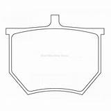 Pads Brake 1144 Mintex Brakes sketch template