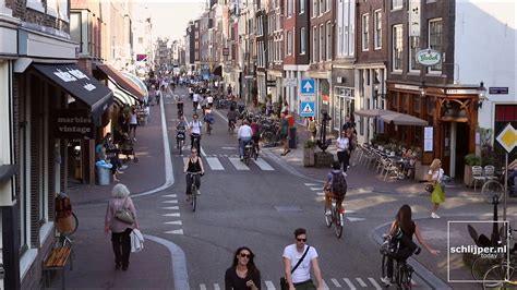 bicycle friendly street haarlemmerdijk amsterdam youtube