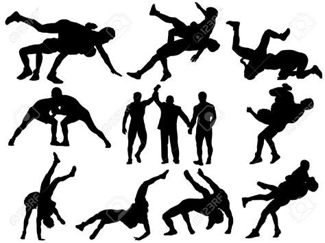 neck wrestling clipart   cliparts  images  clipground