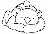 Sleep Coloring Pages sketch template